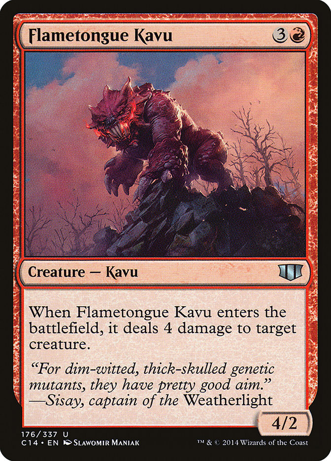 Flametongue Kavu [Commander 2014] | Gamers Paradise