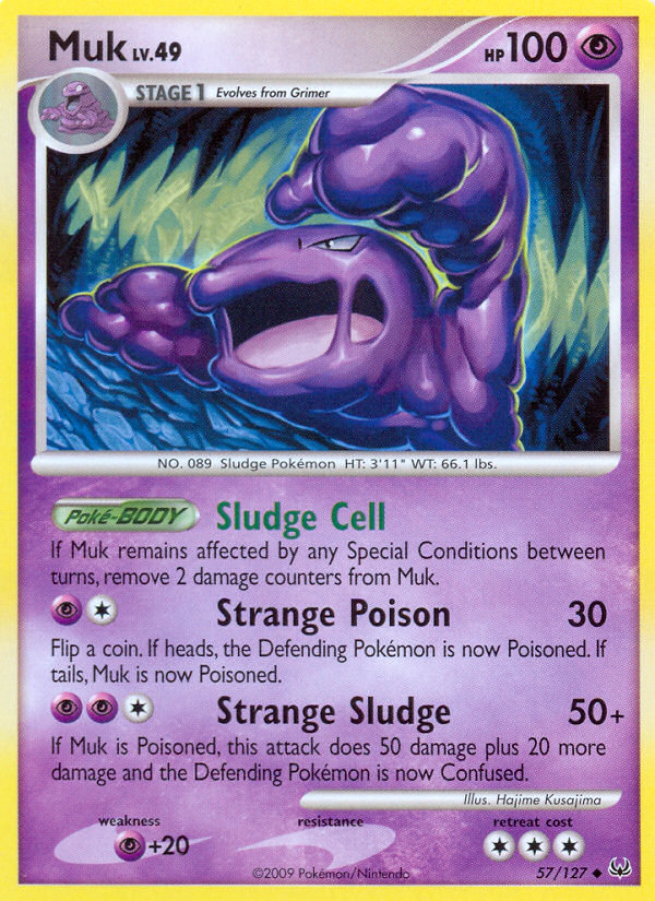 Muk (57/127) [Platinum: Base Set] | Gamers Paradise