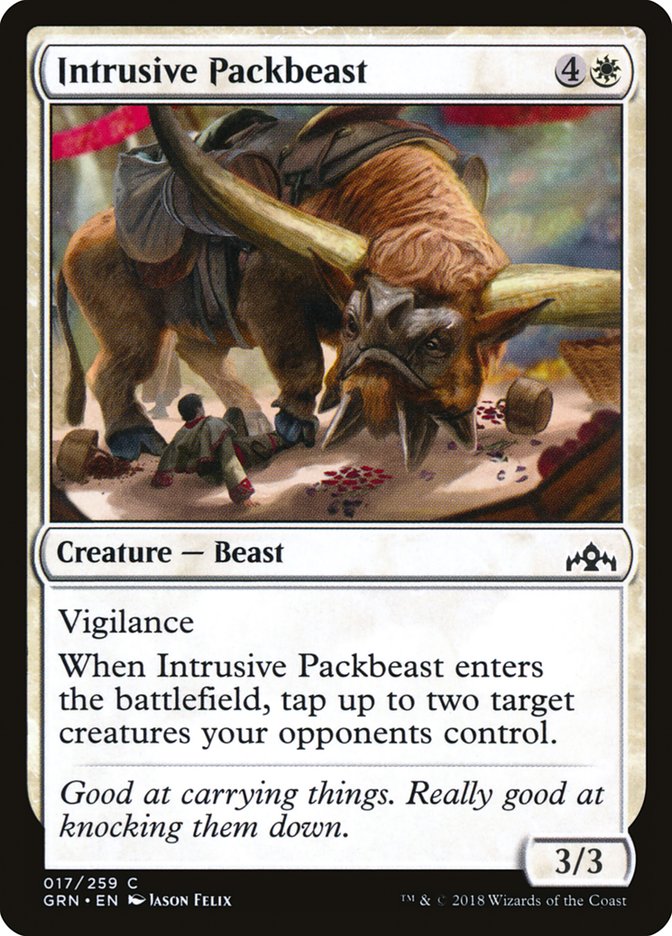 Intrusive Packbeast [Guilds of Ravnica] | Gamers Paradise
