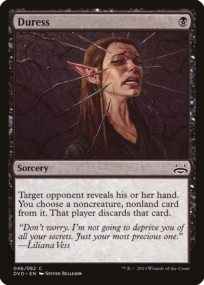 Duress (Divine vs. Demonic) [Duel Decks Anthology] | Gamers Paradise