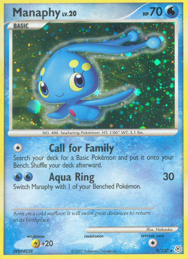 Manaphy (9/130) [Diamond & Pearl: Base Set] | Gamers Paradise