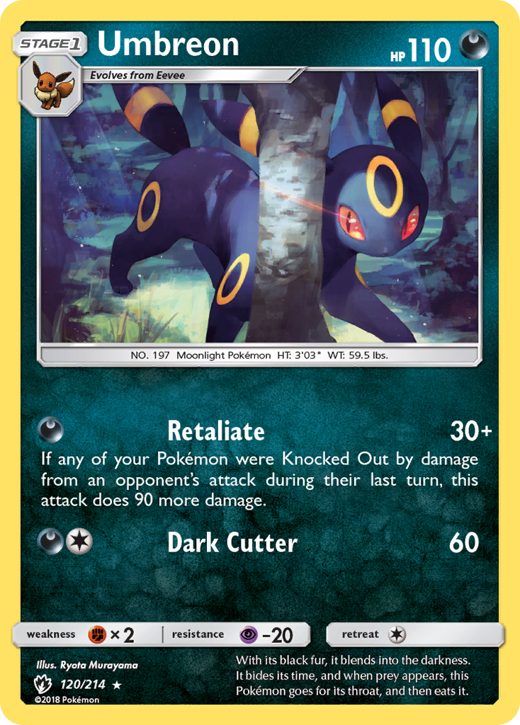 Umbreon (120/214) [Sun & Moon: Lost Thunder] | Gamers Paradise