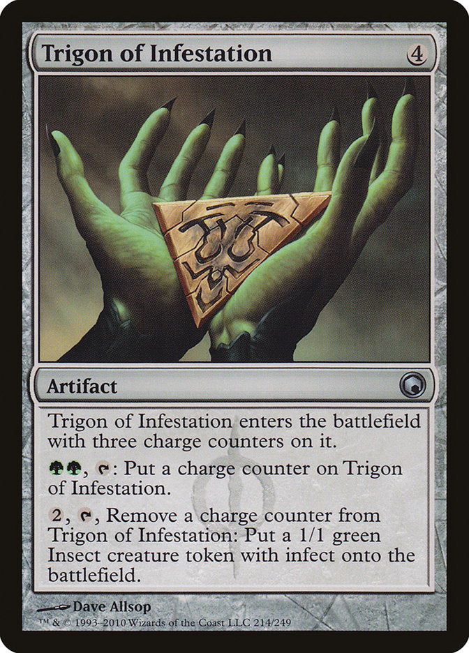 Trigon of Infestation [Scars of Mirrodin] | Gamers Paradise