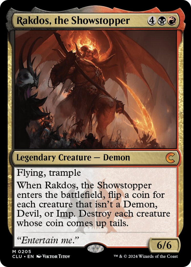 Rakdos, the Showstopper [Ravnica: Clue Edition] | Gamers Paradise