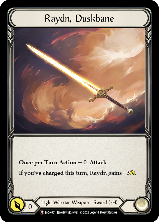 Raydn, Duskbane [U-MON031-RF] Unlimited Rainbow Foil | Gamers Paradise