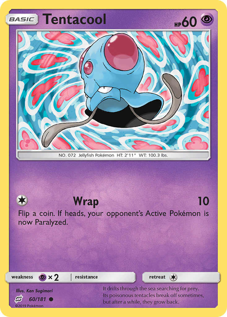 Tentacool (60/181) [Sun & Moon: Team Up] | Gamers Paradise
