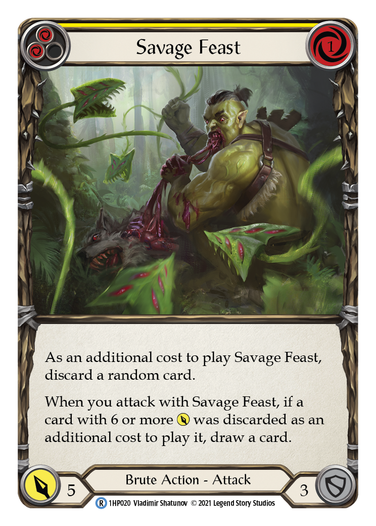 Savage Feast (Yellow) [1HP020] | Gamers Paradise