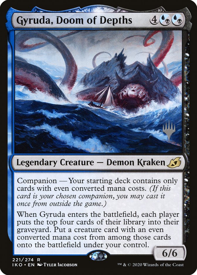 Gyruda, Doom of Depths (Promo Pack) [Ikoria: Lair of Behemoths Promos] | Gamers Paradise