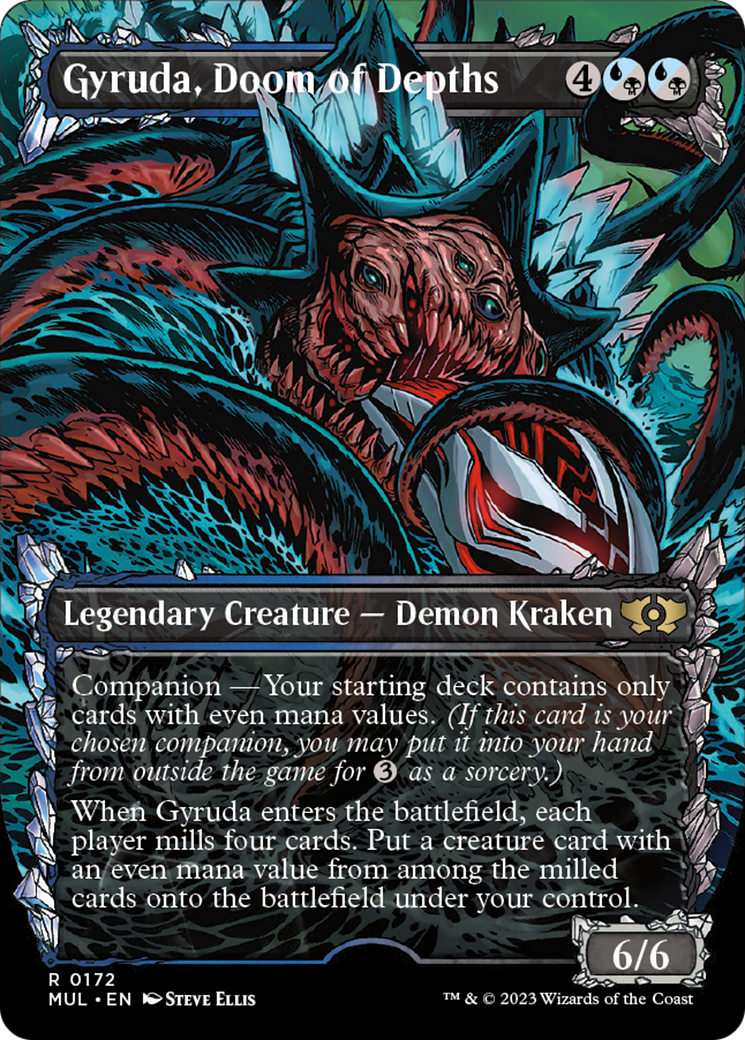 Gyruda, Doom of Depths (Halo Foil) [Multiverse Legends] | Gamers Paradise