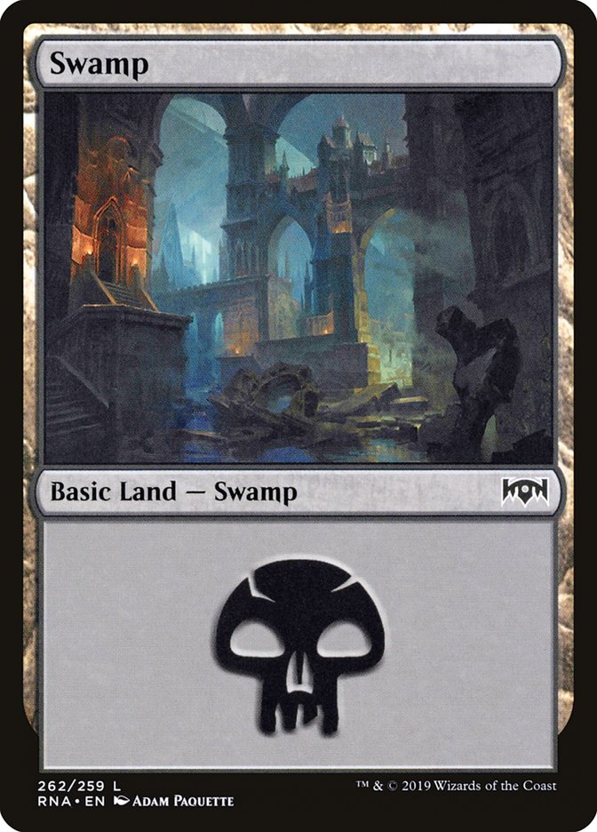 Swamp (262) [Ravnica Allegiance] | Gamers Paradise