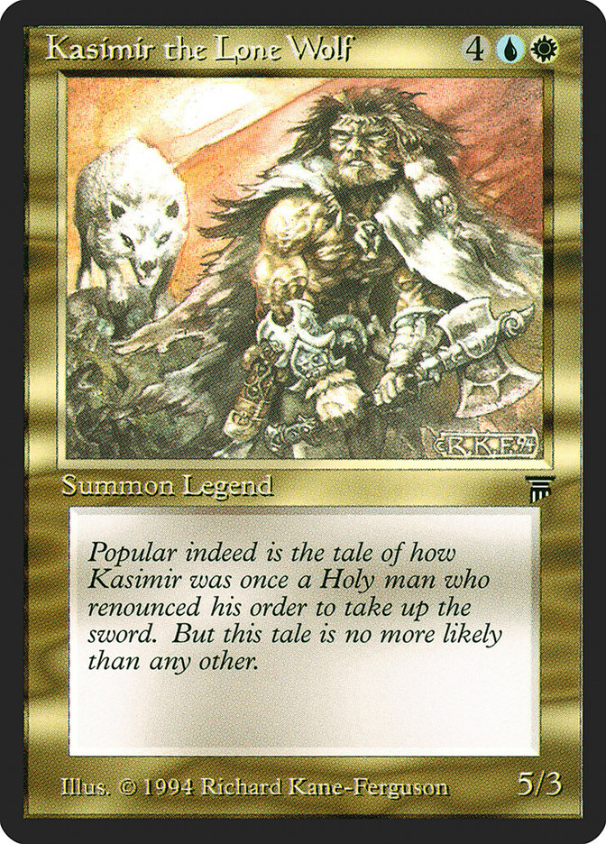 Kasimir the Lone Wolf [Legends] | Gamers Paradise