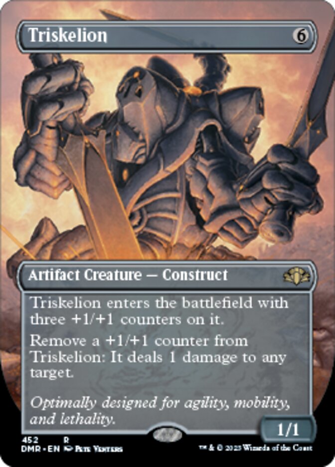 Triskelion (Borderless Alternate Art) [Dominaria Remastered] | Gamers Paradise