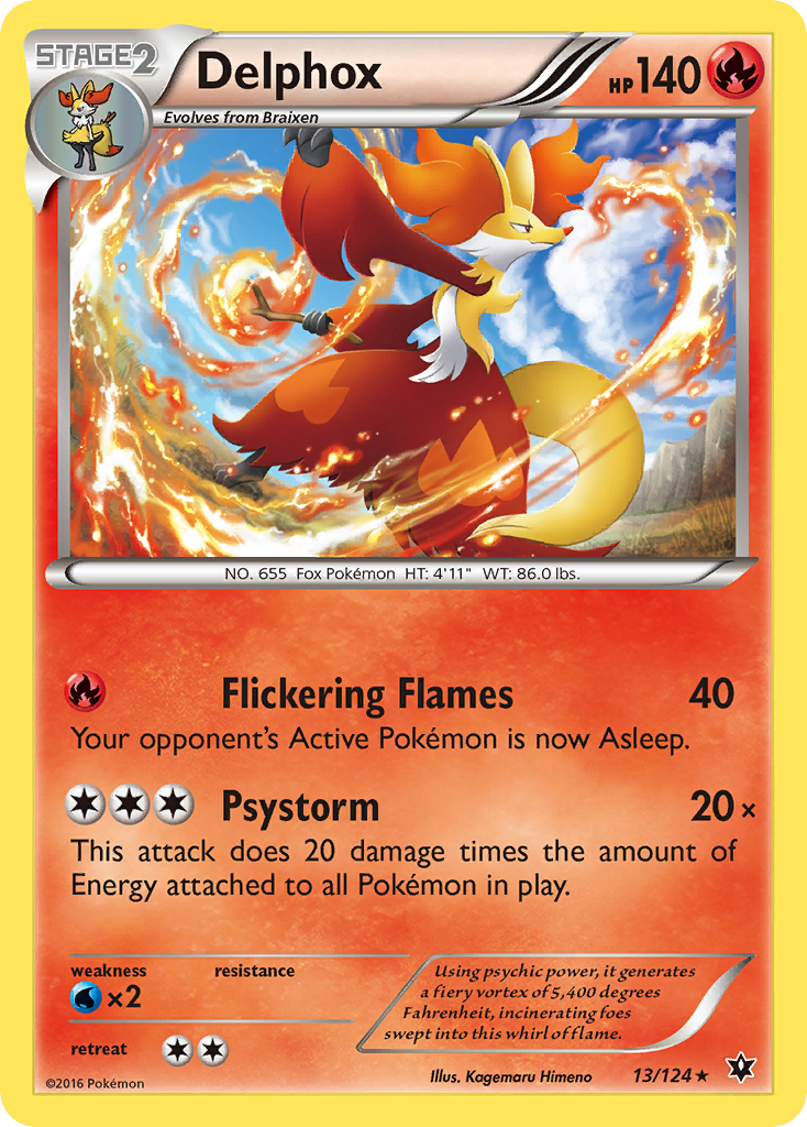 Delphox (13/124) [XY: Fates Collide] | Gamers Paradise