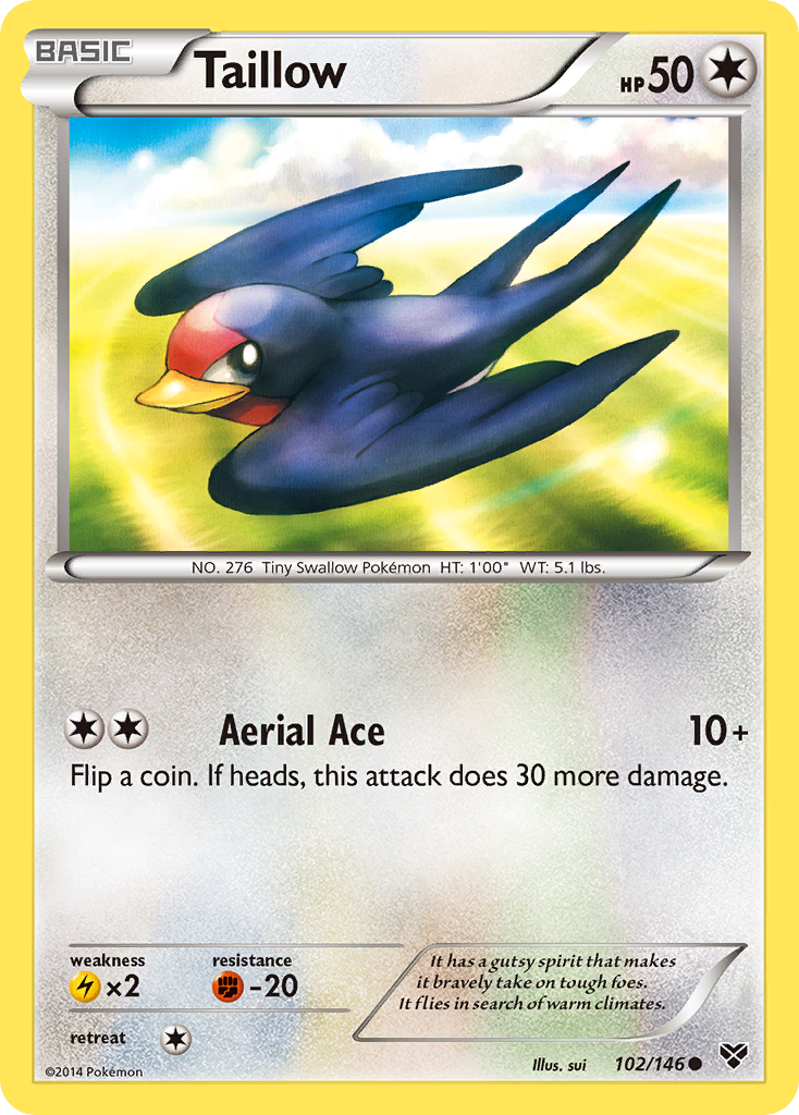 Taillow (102/146) [XY: Base Set] | Gamers Paradise