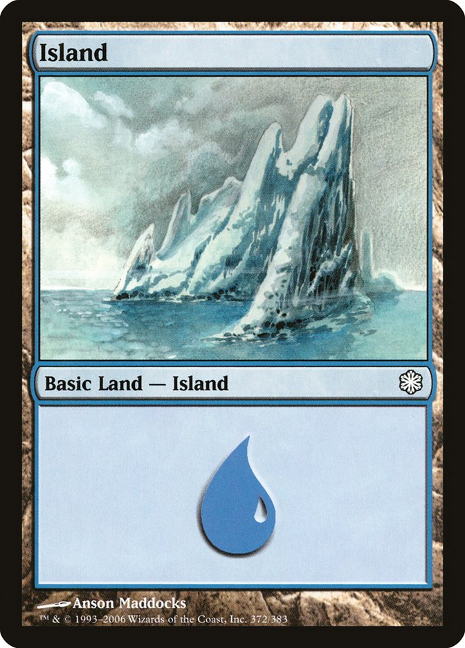 Island (372) [Coldsnap Theme Decks] | Gamers Paradise
