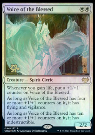 Voice of the Blessed [Innistrad: Crimson Vow Prerelease Promos] | Gamers Paradise