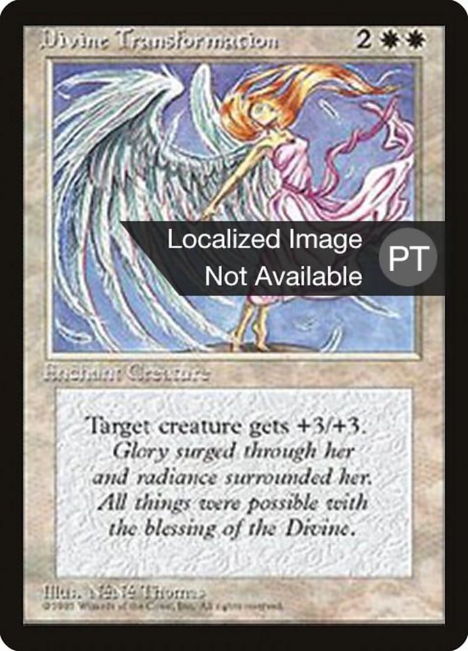 Divine Transformation [Fourth Edition (Foreign Black Border)] | Gamers Paradise