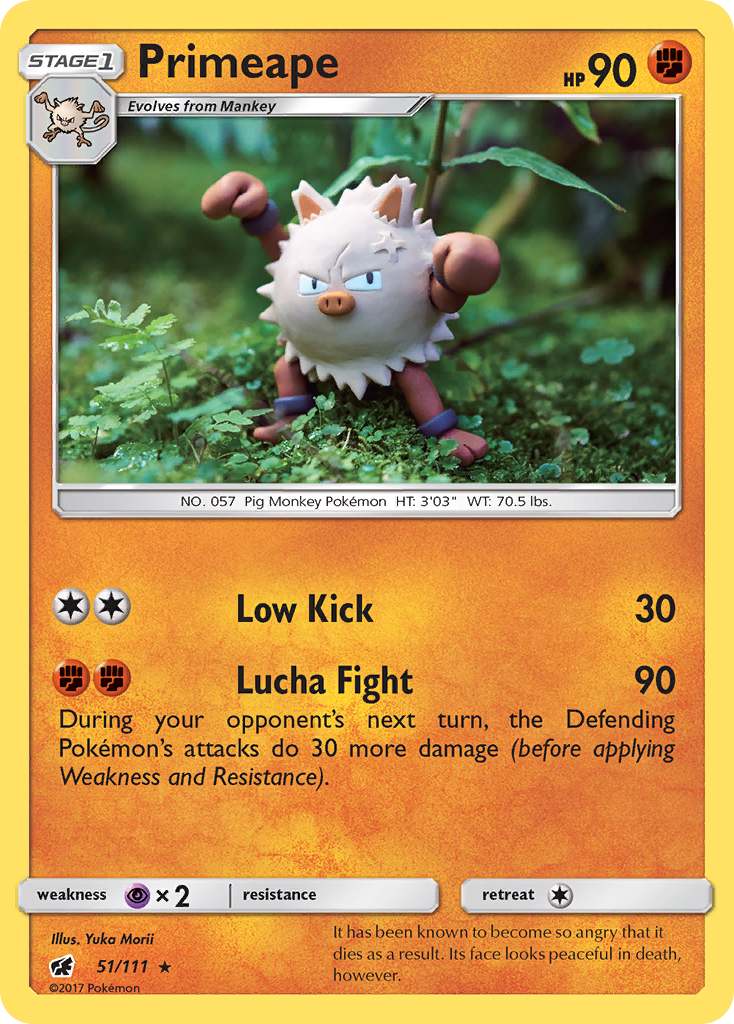 Primeape (51/111) [Sun & Moon: Crimson Invasion] | Gamers Paradise