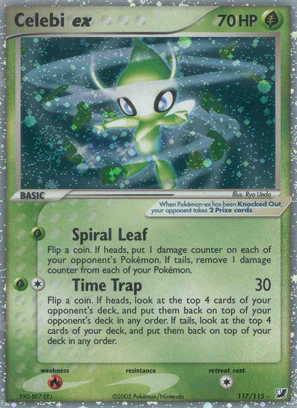 Celebi ex (117/115) [EX: Unseen Forces] | Gamers Paradise