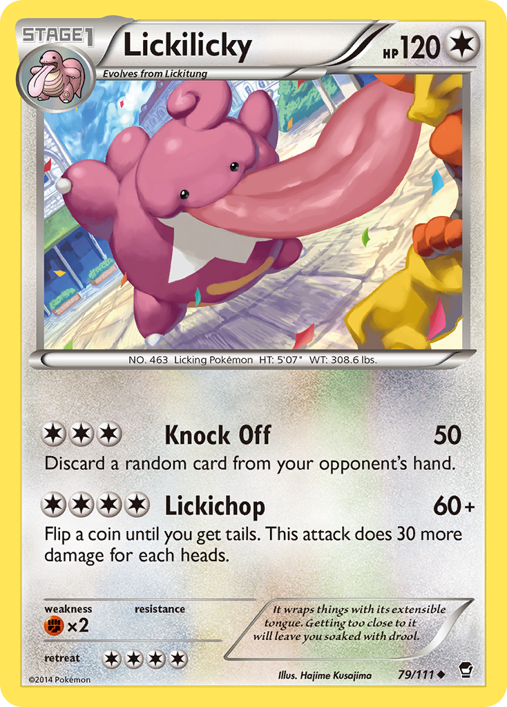 Lickilicky (79/111) [XY: Furious Fists] | Gamers Paradise