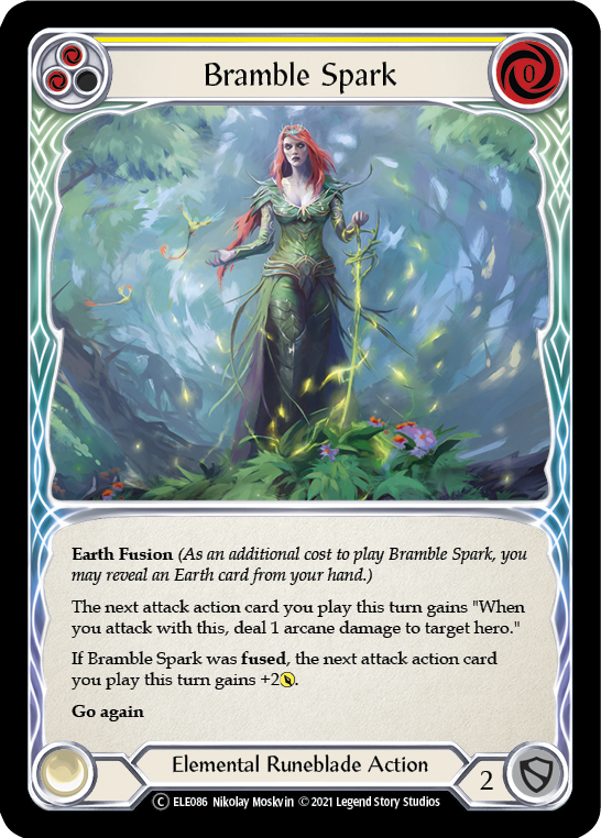 Bramble Spark (Yellow) [U-ELE086] Unlimited Normal | Gamers Paradise