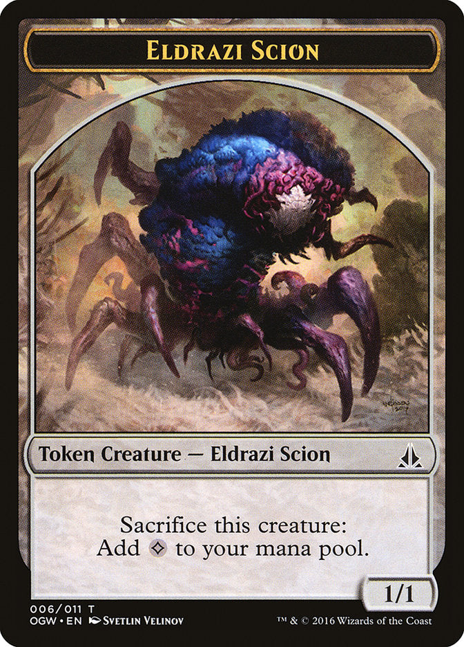 Eldrazi Scion Token (006/011) [Oath of the Gatewatch Tokens] | Gamers Paradise