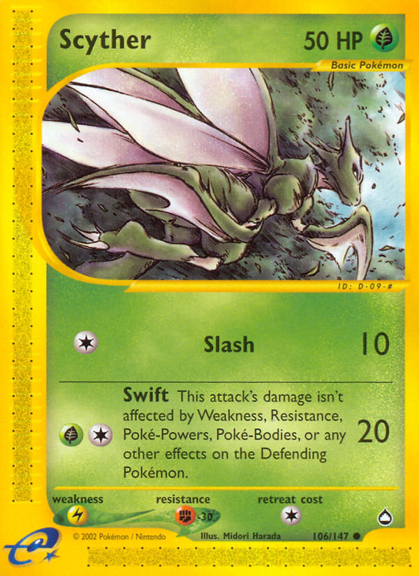 Scyther (106/147) [Aquapolis] | Gamers Paradise