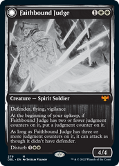 Faithbound Judge // Sinner's Judgment [Innistrad: Double Feature] | Gamers Paradise