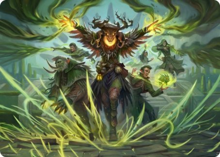 Witherbloom Command Art Card [Strixhaven: School of Mages Art Series] | Gamers Paradise