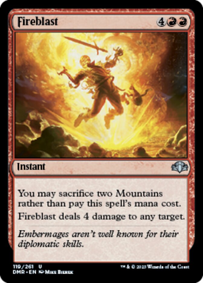 Fireblast [Dominaria Remastered] | Gamers Paradise