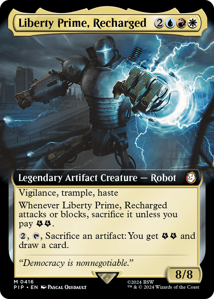 Liberty Prime, Recharged (Extended Art) [Fallout] | Gamers Paradise