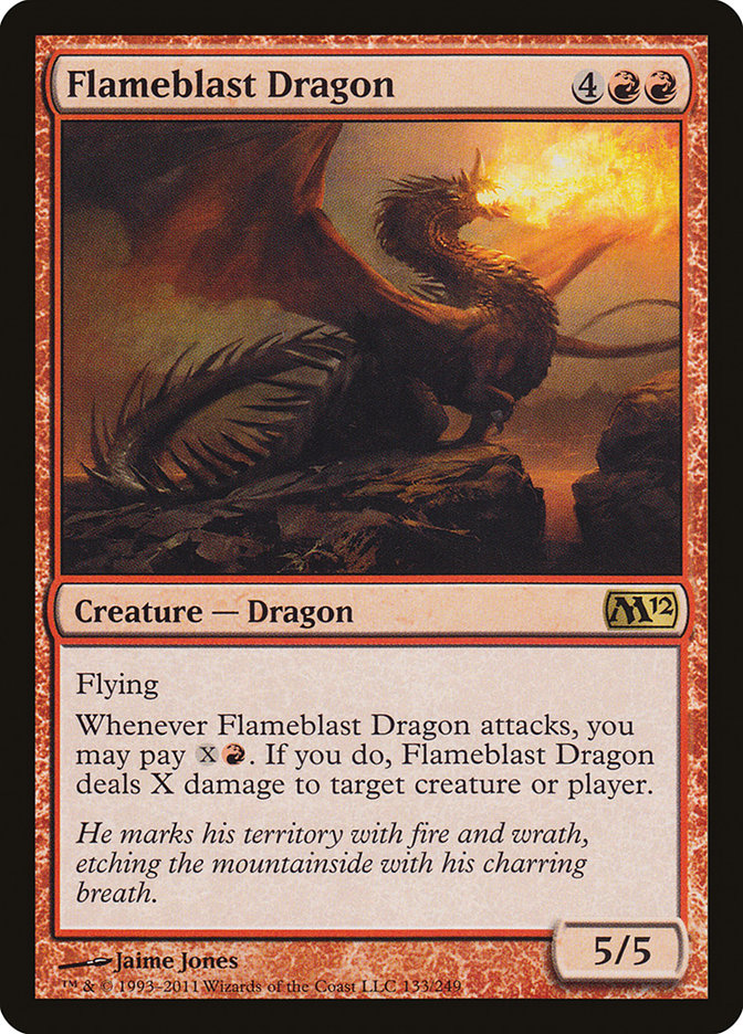 Flameblast Dragon [Magic 2012] | Gamers Paradise