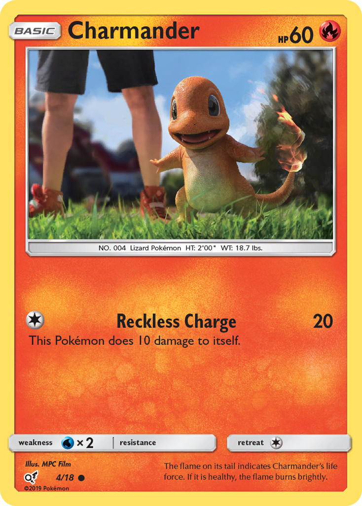 Charmander (4/18) [Sun & Moon: Detective Pikachu] | Gamers Paradise