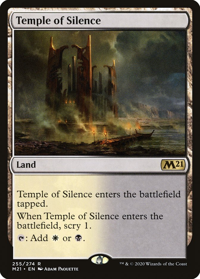 Temple of Silence [Core Set 2021] | Gamers Paradise