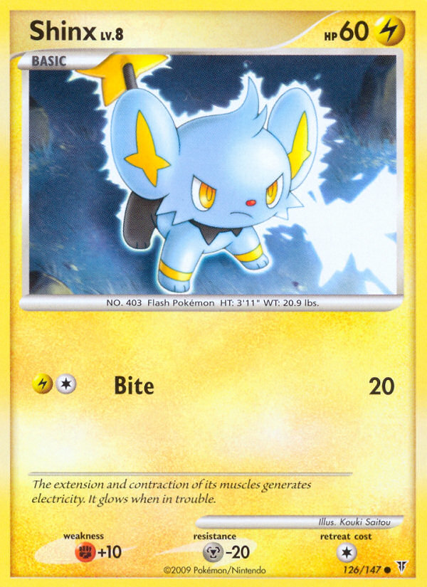 Shinx (126/147) [Platinum: Supreme Victors] | Gamers Paradise