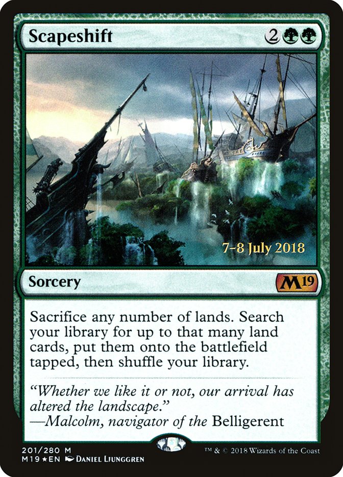 Scapeshift [Core Set 2019 Prerelease Promos] | Gamers Paradise