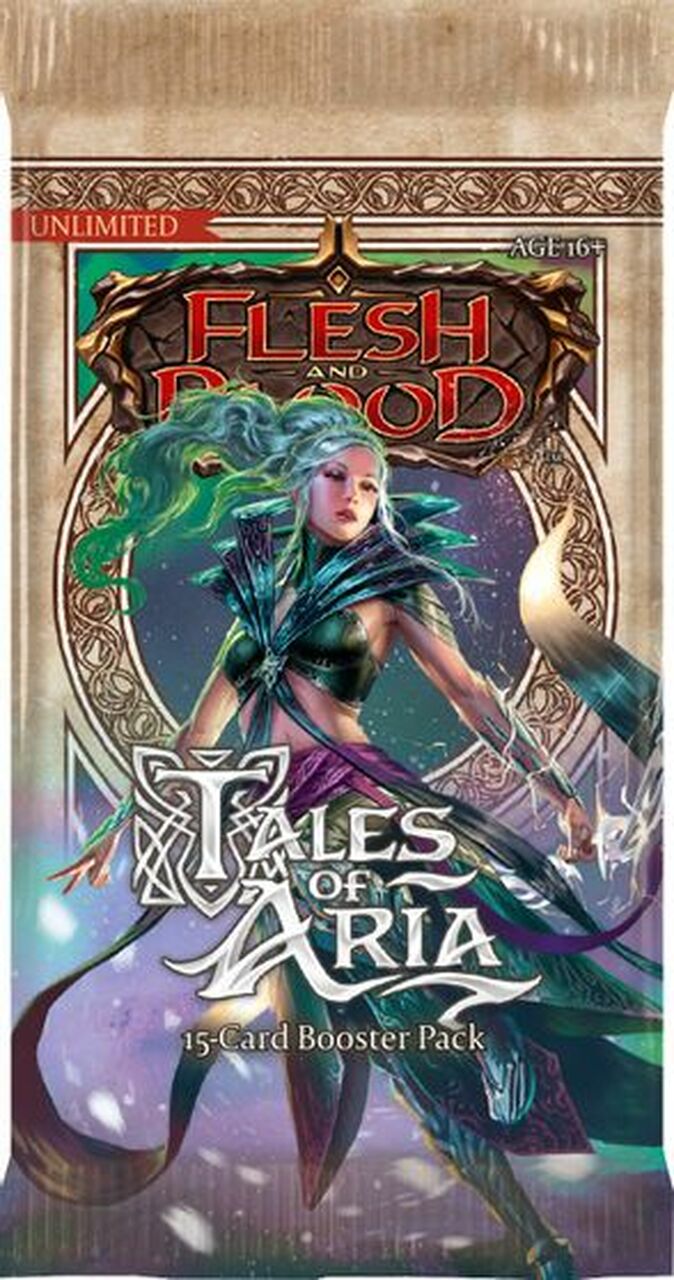 Flesh and Blood: Tales of Aria Booster Pack (Unlimited) | Gamers Paradise