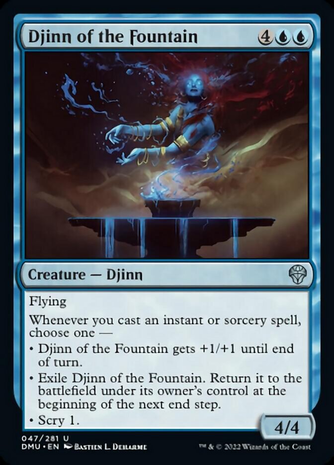 Djinn of the Fountain [Dominaria United] | Gamers Paradise