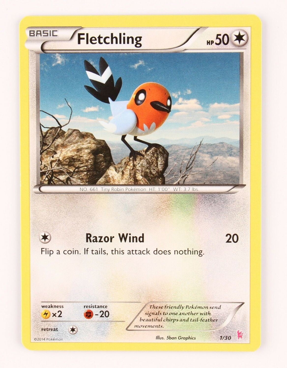 Fletchling (1/30) [XY: Trainer Kit - Sylveon] | Gamers Paradise