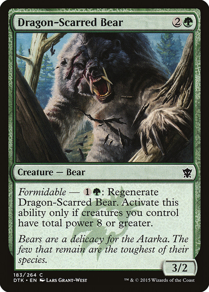Dragon-Scarred Bear [Dragons of Tarkir] | Gamers Paradise