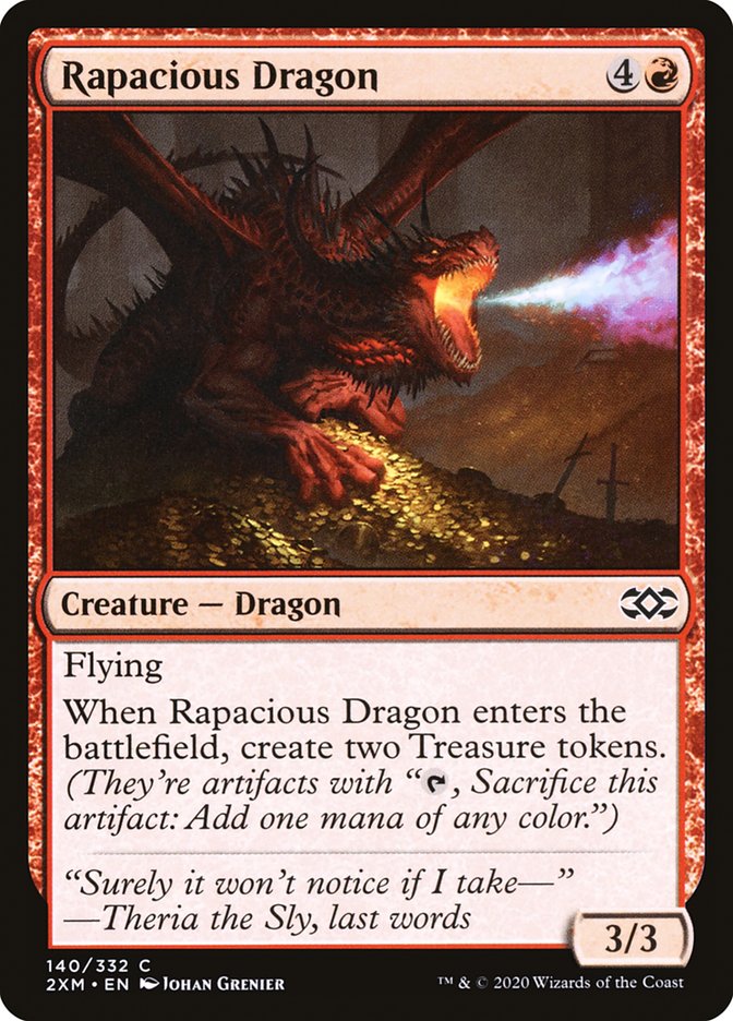 Rapacious Dragon [Double Masters] | Gamers Paradise