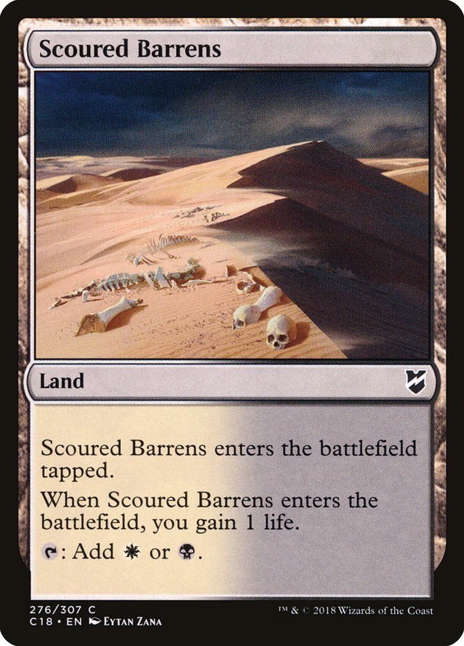 Scoured Barrens [Commander 2018] | Gamers Paradise