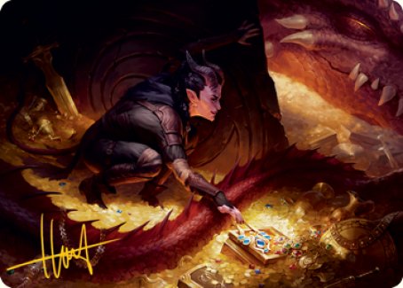 Hoard Robber Art Card (Gold-Stamped Signature) [Dungeons & Dragons: Adventures in the Forgotten Realms Art Series] | Gamers Paradise