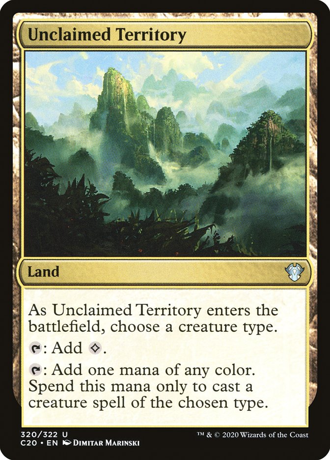 Unclaimed Territory [Commander 2020] | Gamers Paradise