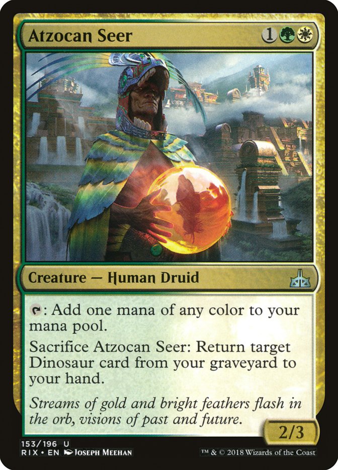 Atzocan Seer [Rivals of Ixalan] | Gamers Paradise