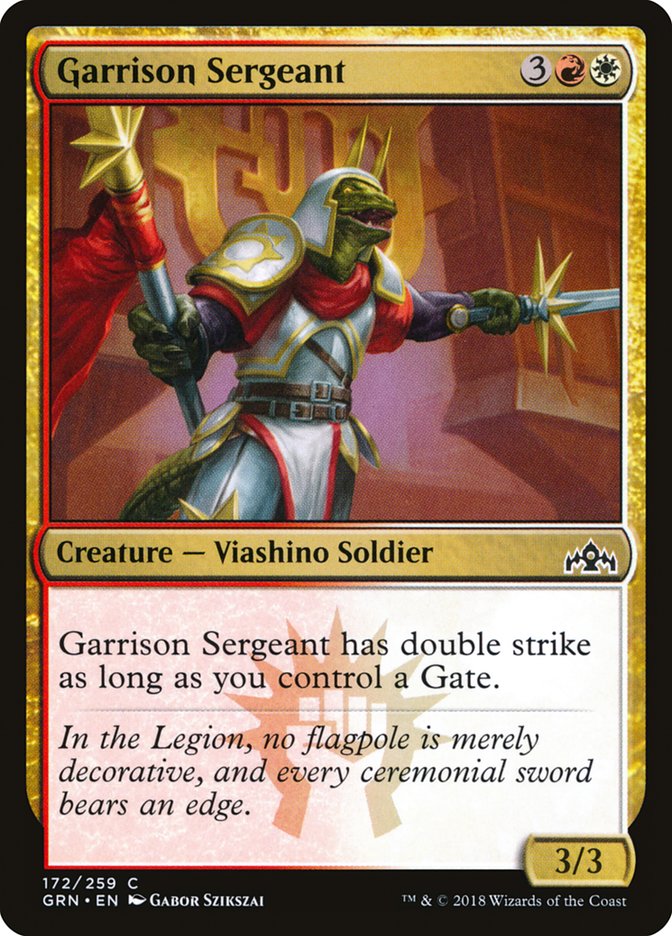 Garrison Sergeant [Guilds of Ravnica] | Gamers Paradise