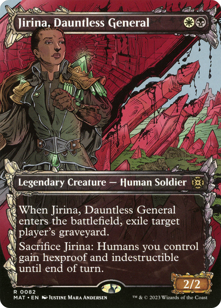 Jirina, Dauntless General (Showcase) [March of the Machine: The Aftermath] | Gamers Paradise