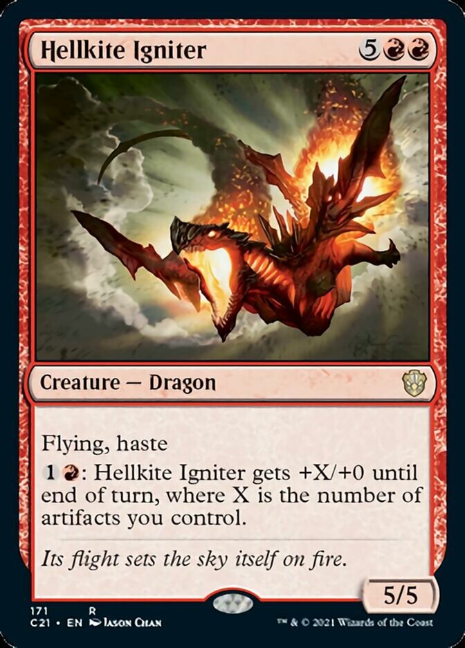 Hellkite Igniter [Commander 2021] | Gamers Paradise