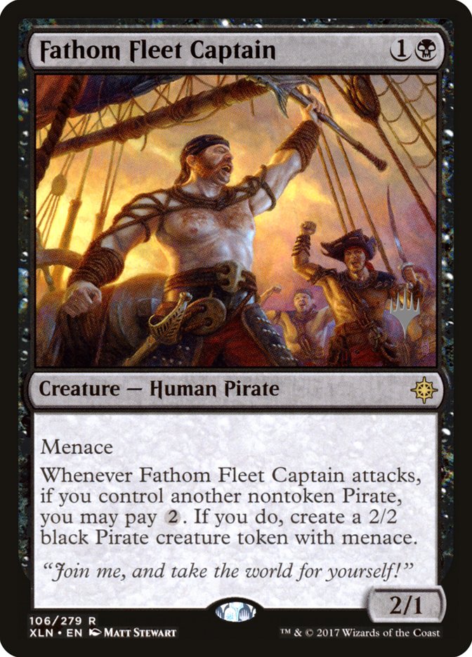 Fathom Fleet Captain (Promo Pack) [Ixalan Promos] | Gamers Paradise