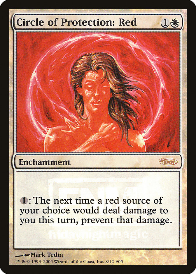 Circle of Protection: Red [Friday Night Magic 2005] | Gamers Paradise